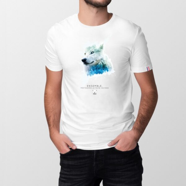 T-shirt Loup Fabriqué en France