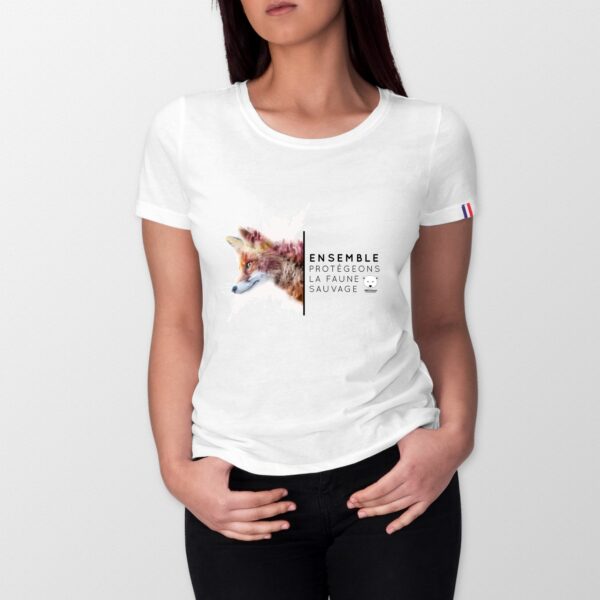 T-shirt Femme Renard Fabriqué en France