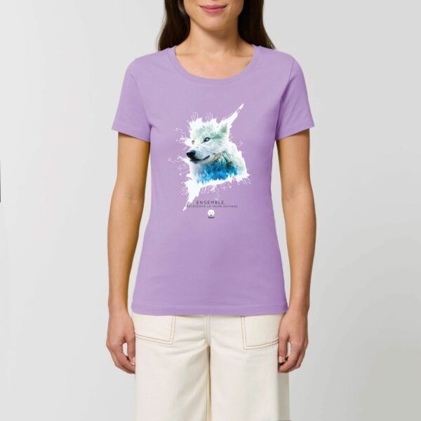 T-shirt Femme cintré Loup