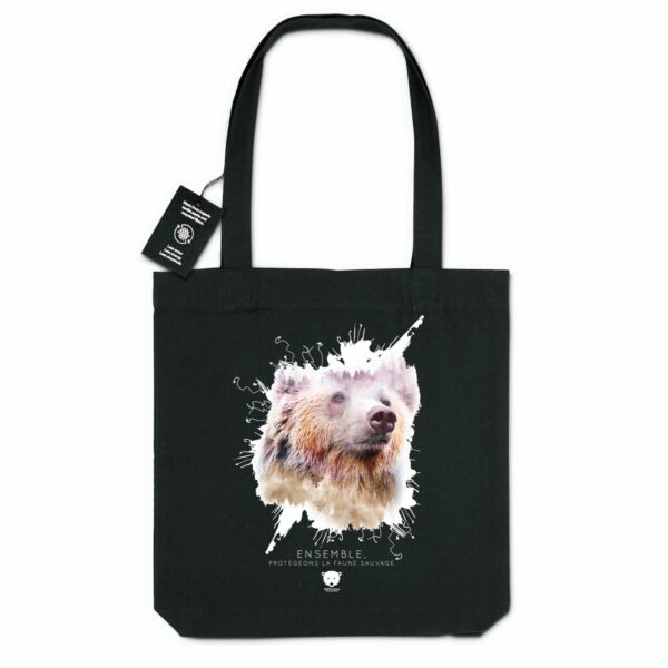 Totebag 100% recyclé Ours